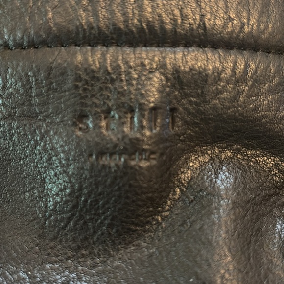 Still Nordic Black Leather Backpack - Picture 3 of 12